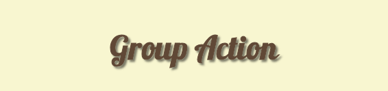 Group Action and Orgies